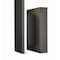 Z-Lite Stylet Outdoor Wall, 2-Light, 4.75 In.W x 24 In.L x 3.75 In.H, Sand Black/White 5007-24BK-LED - alternate 4